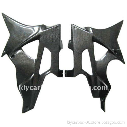 Real motorcycle carbon fiber belly pan